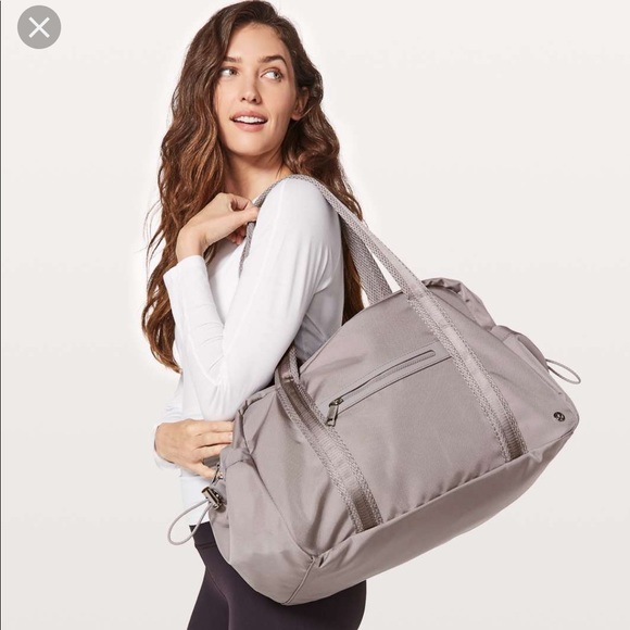 lululemon athletica Handbags - Lululemon Everywhere Duffel Dark Chrome